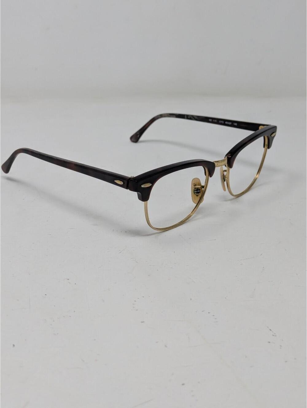 Ray Ban Eyeglasses, Frames Only, RB 5154 2372, 49-21-140, Brown Tortoise/Gold